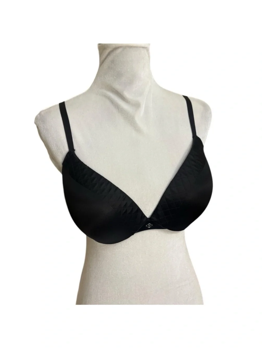 Victoria’s Secret Sexy So Obsessed Push Up enhancing voluminous black bra 34DD - Picture 2 of 15